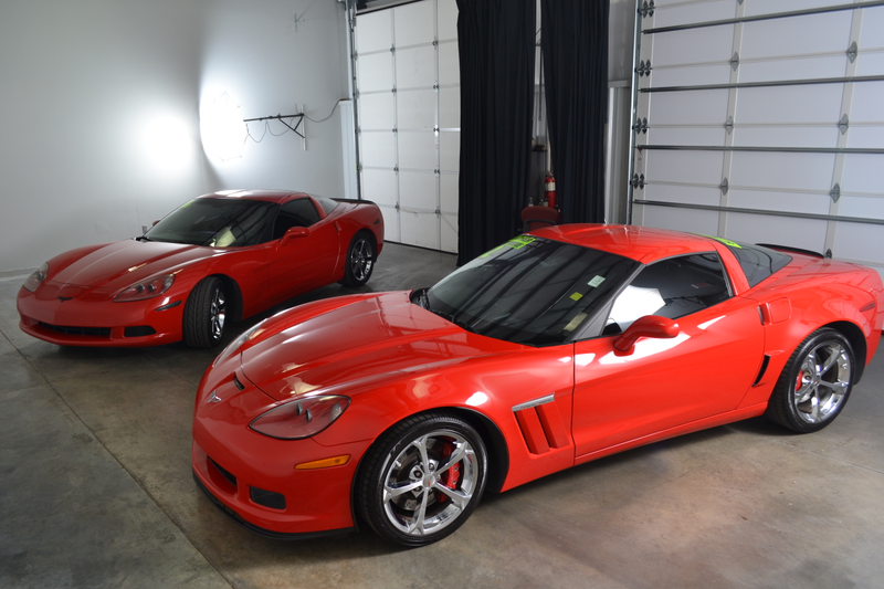 Illustration for article titled Red C6 Car Porn